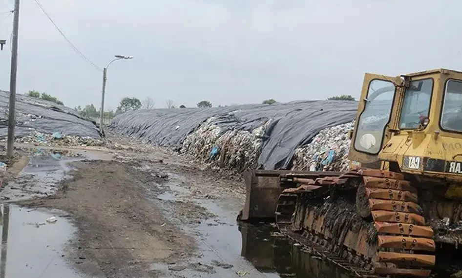 Bạt Phủ HDPE Giải pháp chống mùi cho bãi rác
