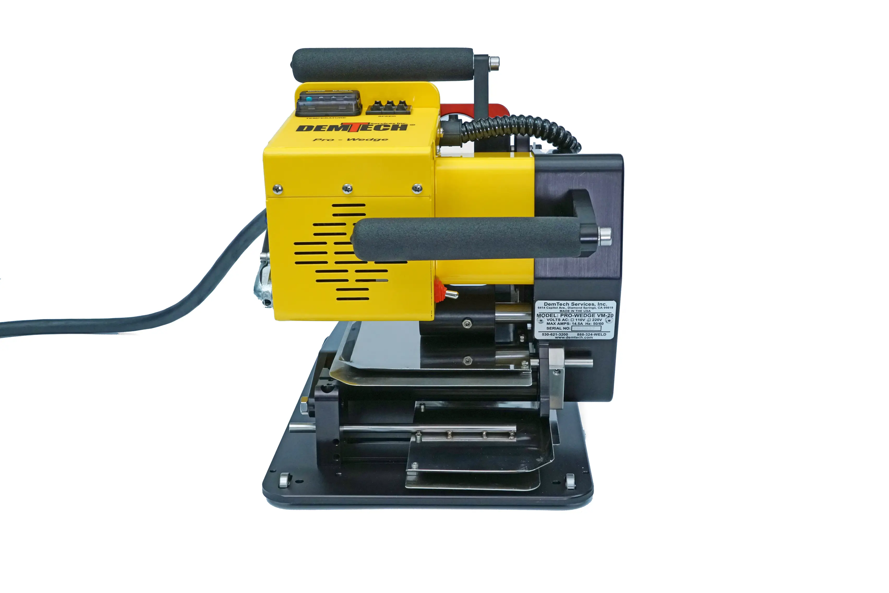Máy hàn bạt nhựa HDPE Demtech Pro-Wedge XL - Tiêu chuẩn mới cho mối hàn bền vững  hiệu quả