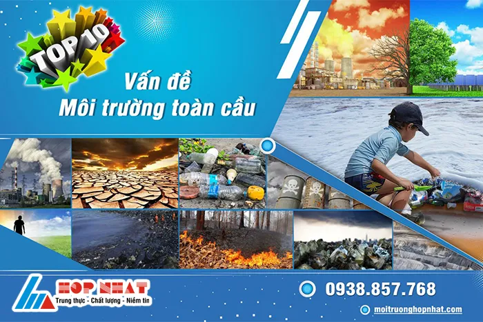 10 vấn đề môi trường toàn cầu