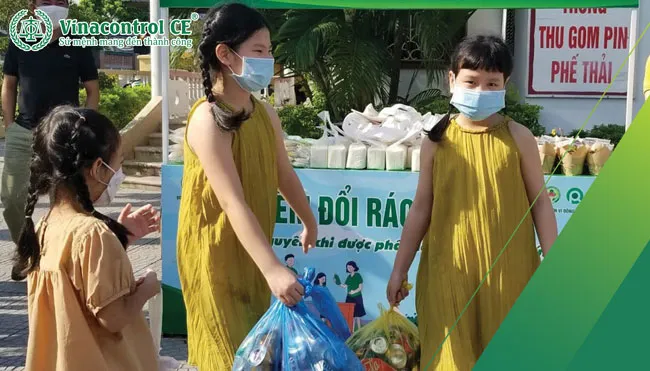 Ảnh minh họa phân loại và thu gom rác thải vô cơ riêng