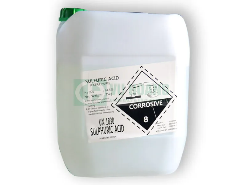 Axit Sunfuric H2SO4 nồng độ cao, hóa chất điều chỉnh pH công nghiệp
