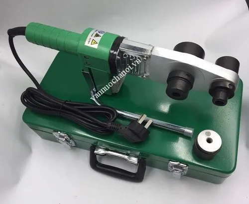 Bảng điều khiển và các đầu hàn của máy hàn ống HDPE cầm tay