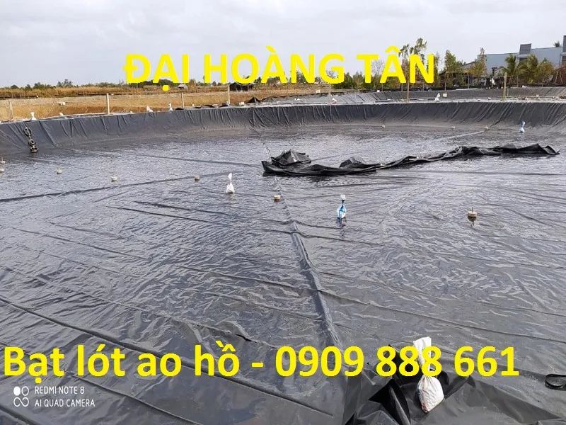 Bảng giá bạt lót ao hồ HDPE tham khảo