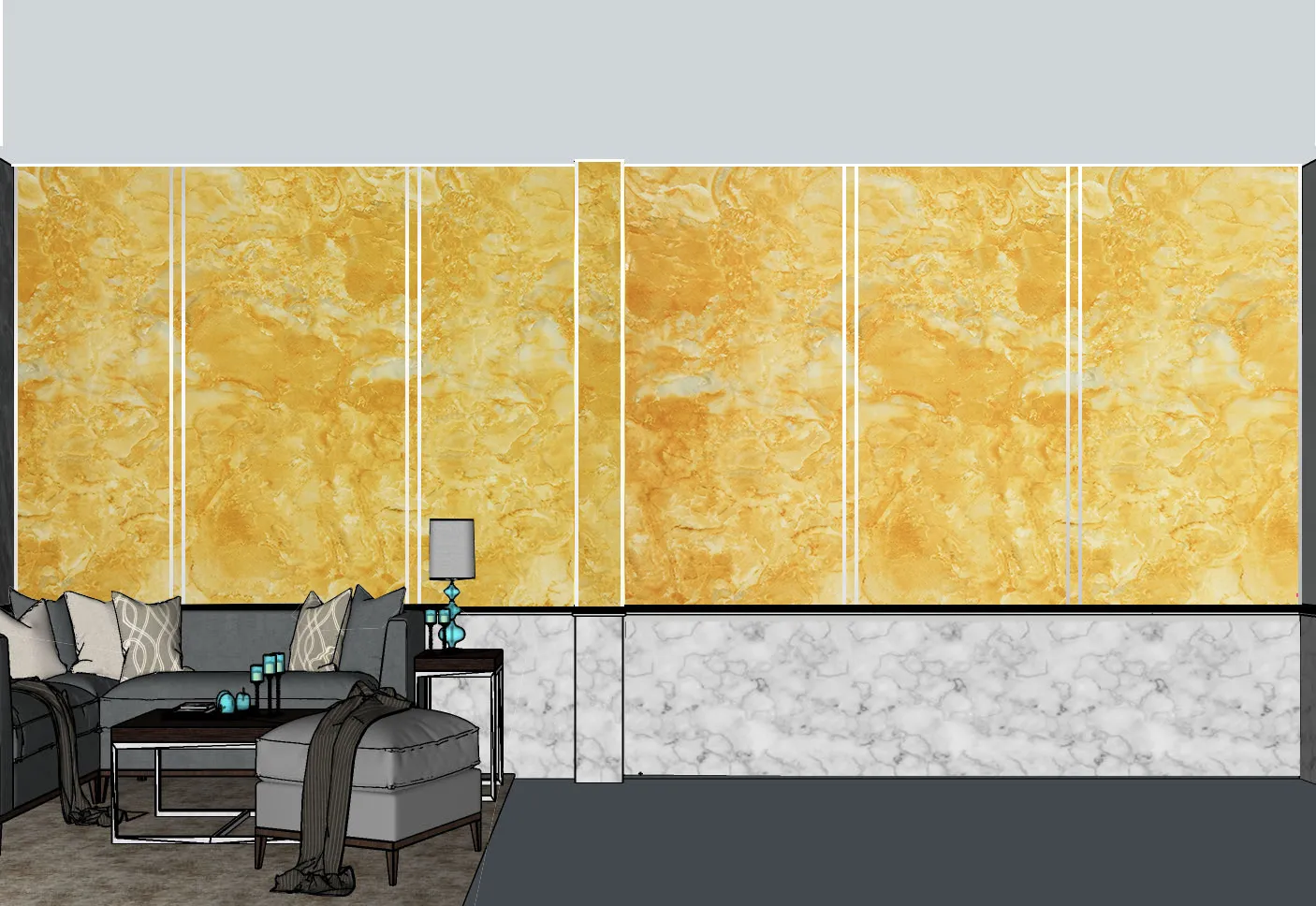 Bảng màu tấm nhựa giả đá Marble 02