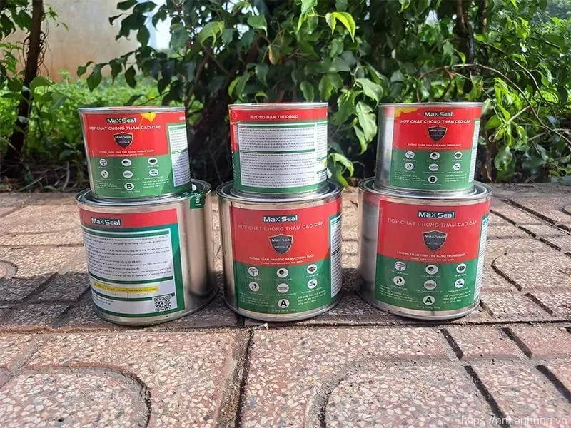 Bao bì sản phẩm MaxSeal Crystal-X, giải pháp chống thấm hiệu quả với công nghệ Nano
