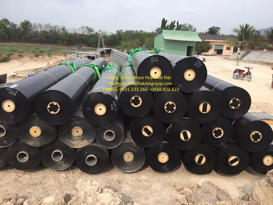 Báo giá bạt nhựa chống thấm HDPE