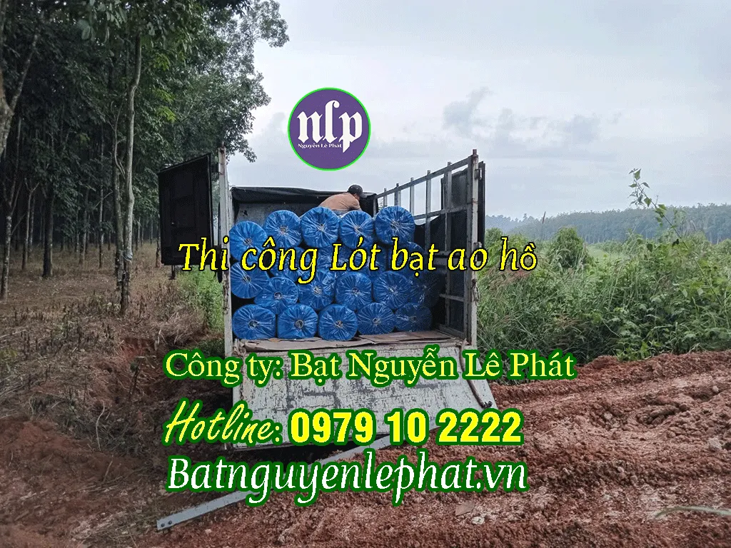 Bạt HDPE chống thấm cho ao hồ nuôi tôm cá tại Bắc Kạn, đảm bảo môi trường nước sạch và bền vững.