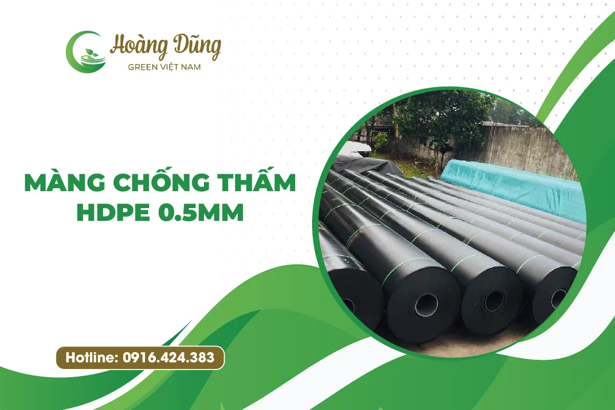 Bạt HDPE được ứng dụng trong nhiều công trình địa kỹ thuật môi trường