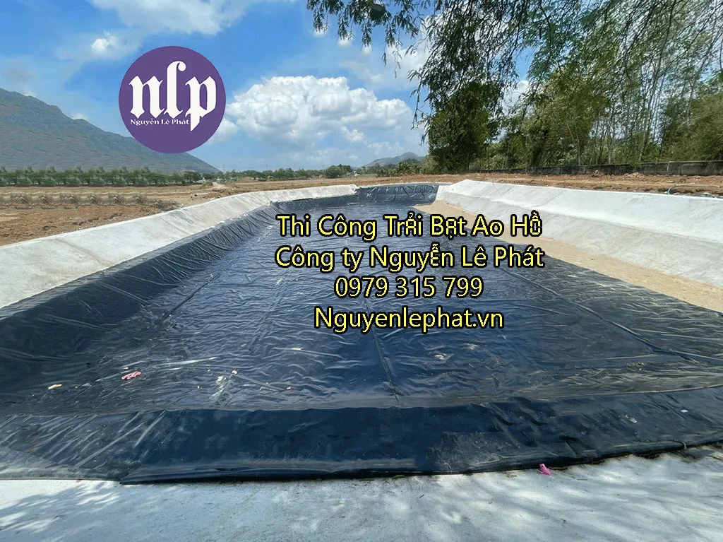 Bạt HDPE lót hồ nuôi cá tại Buôn Ma Thuột