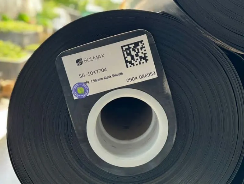 Bạt HDPE Solmax 1.5mm xuất xứ Malaysia