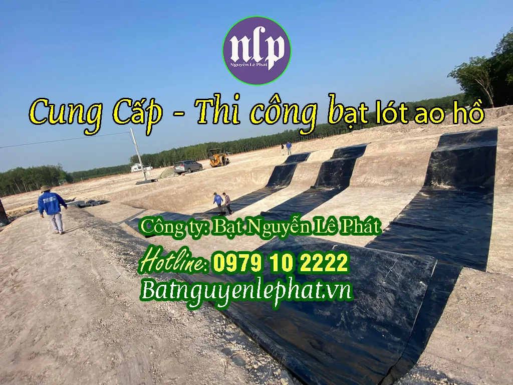 Bạt HDPE thi công hầm Biogas gia đình, một ứng dụng địa kỹ thuật môi trường hiệu quả.