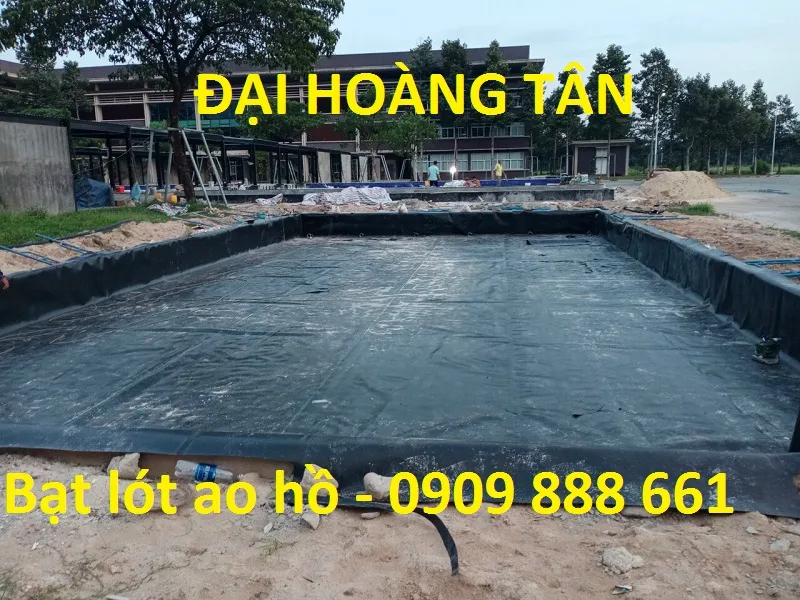 Bạt lót ao hồ cho nuôi trồng thủy sản