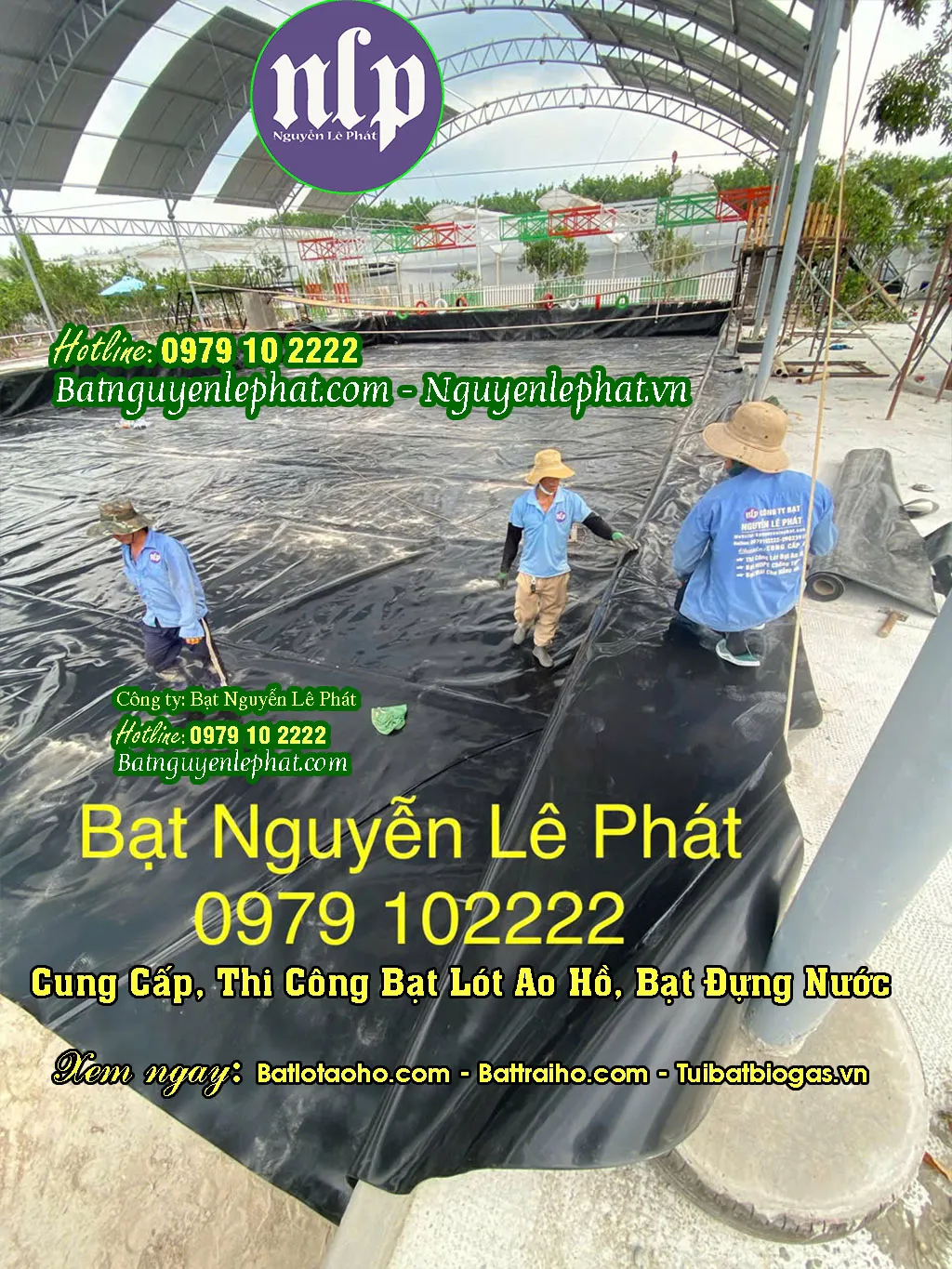 Bạt Lót Ao Hồ HDPE Tại Vĩnh Long, Giá Rẻ, Bạt tốt