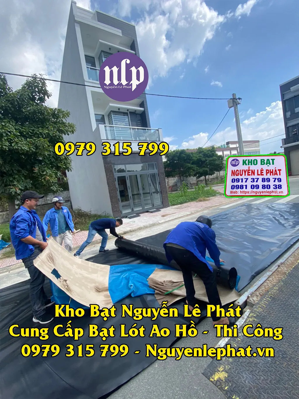 Bạt lót hồ chứa nước cho bể cá