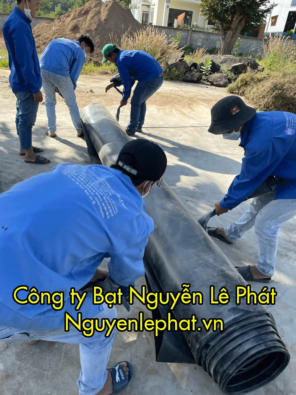 Bạt lót hồ nước HDPE với nhiều độ dày khác nhau