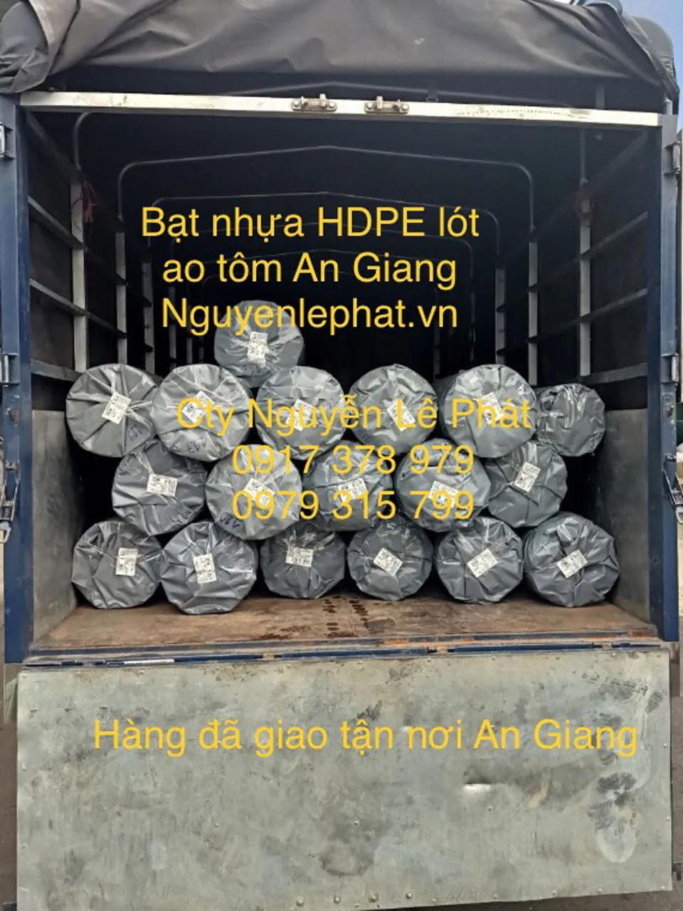 Bạt nhựa HDPE chất lượng cao lót ao hồ nuôi cá tại Biên Hòa, đảm bảo môi trường nước sạch.