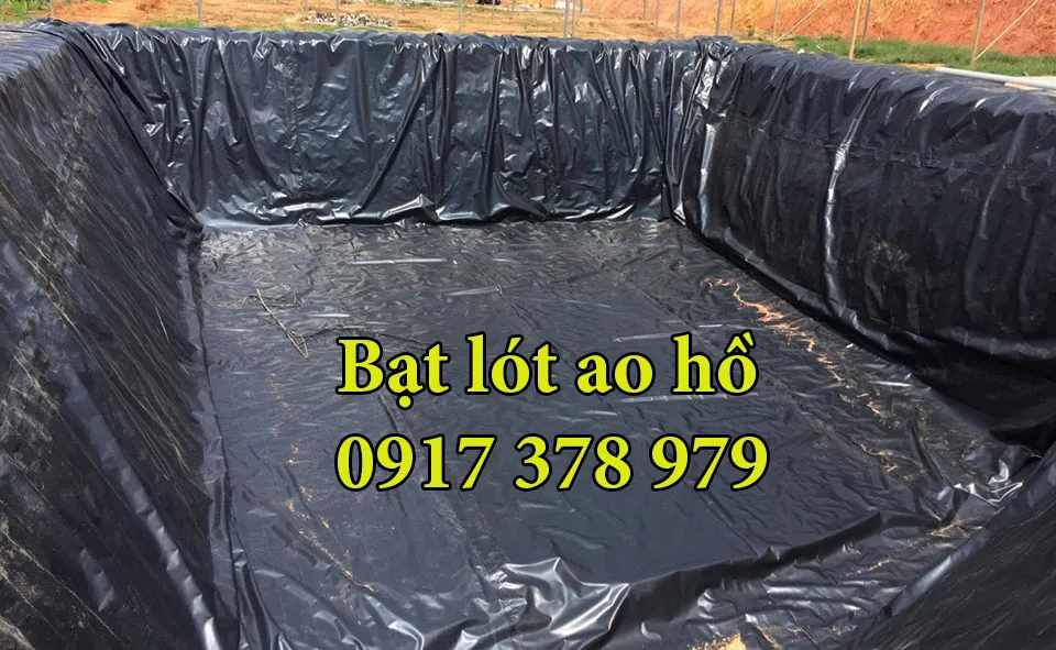 Bạt nhựa HDPE lót bể cá cảnh