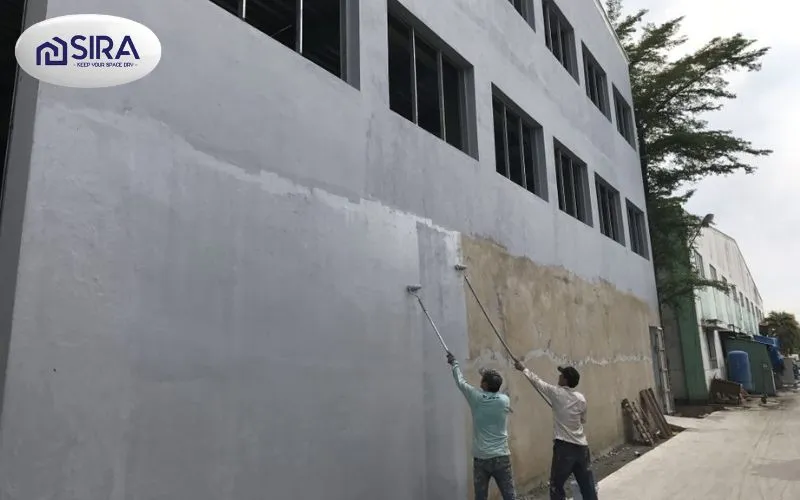 Biện pháp chống thấm tường ngoài trời hiệu quả
