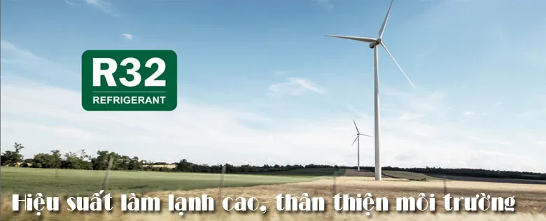 Bình chứa môi chất làm lạnh gas R32, thế hệ mới nhất với hiệu suất cao và tác động thấp đến biến đổi khí hậu, hướng tới mục tiêu phát triển bền vững trong ngành địa kỹ thuật môi trường.