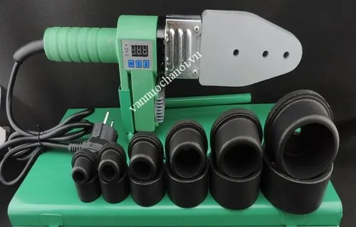 Bộ sản phẩm máy hàn ống HDPE cầm tay với đầy đủ phụ kiện