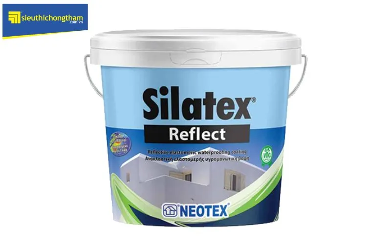 Bức tường đã được chống thấm bằng Silatex Reflect, vừa bền vững vừa thẩm mỹ
