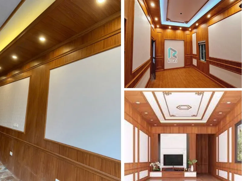 các kiểu dáng ốp tường