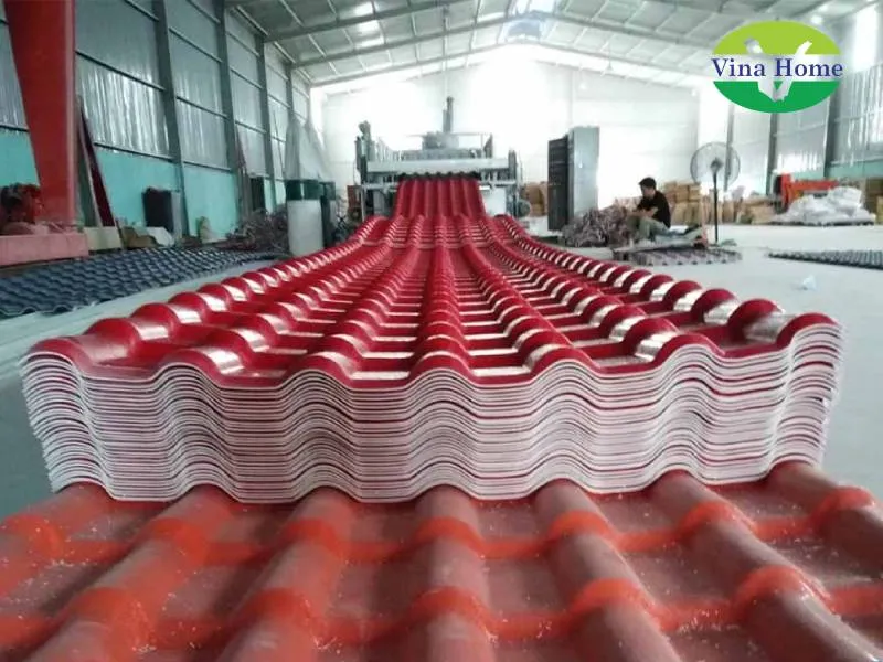 Các loại tấm lợp ASA PVC