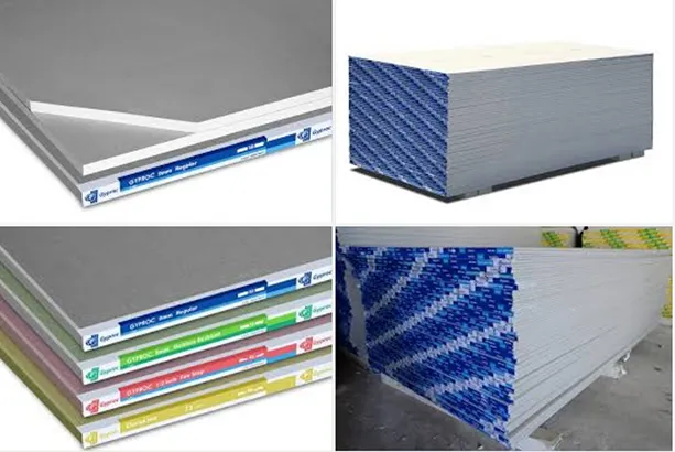 Các loại tấm thạch cao chống thấm