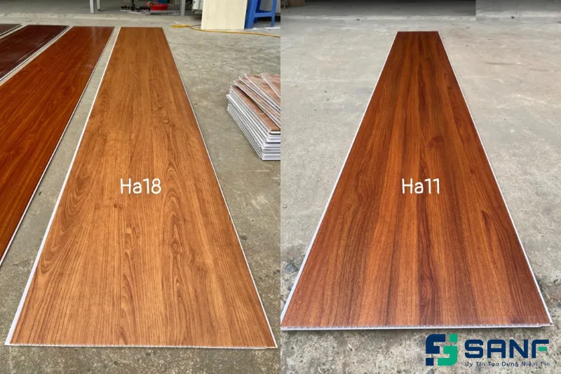 Các mẫu nhựa vân gỗ ốp tường nội thất đẹp mắt