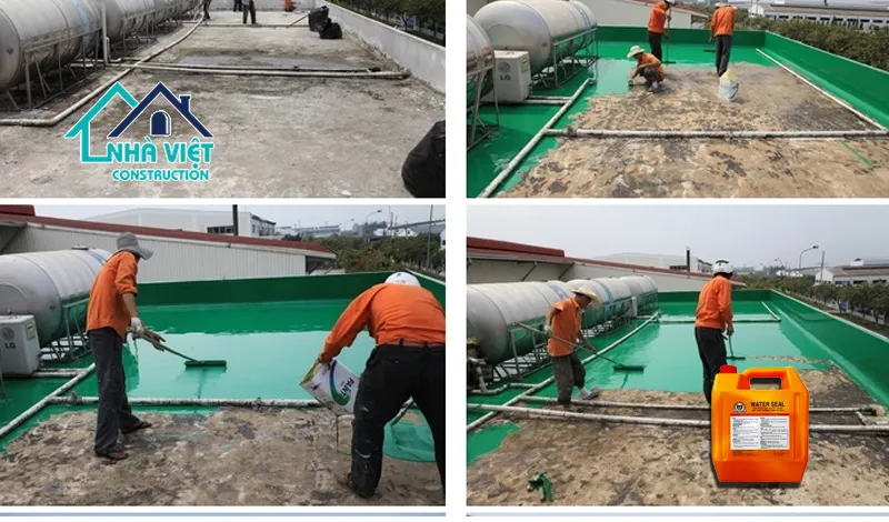 Cách sử dụng Water Seal để chống thấm
