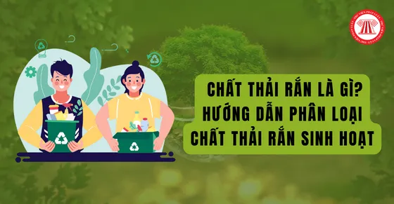 Chất thải rắn là gì? Hưá»ng dẫn phân loại chất thải rắn sinh hoạt