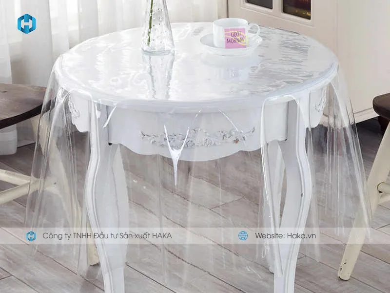 Chất lượng tấm nhựa dẻo trong suốt trải bàn cao cấp, đảm bảo an toàn sử dụng