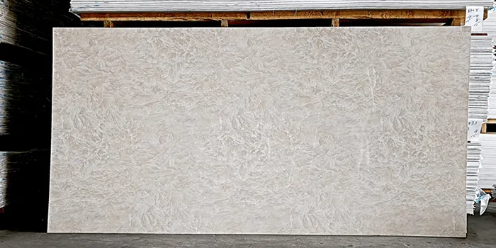Chi tiết bề mặt tấm ốp tường PVC giả bê tông với vân xi măng chân thực