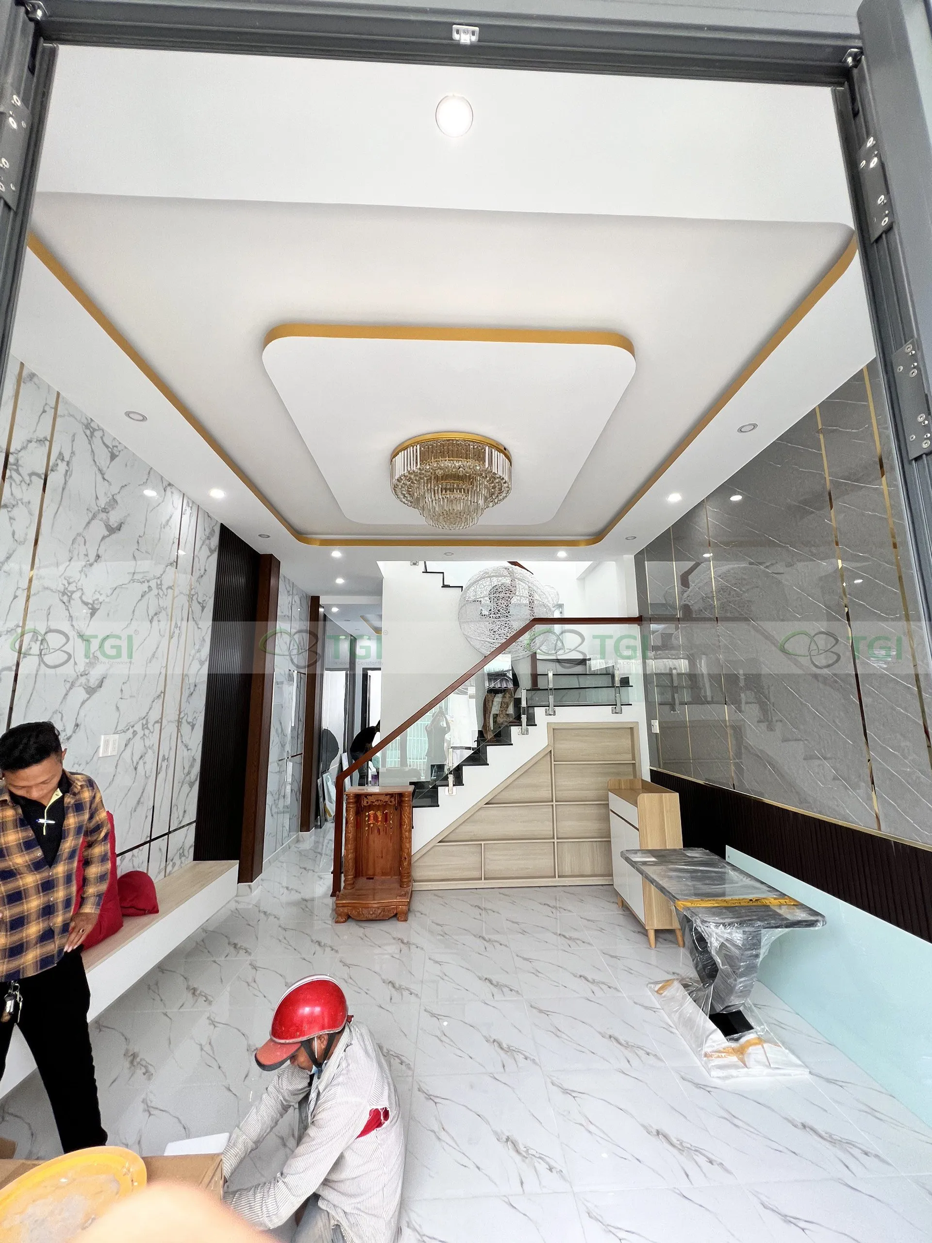Chi tiết cấu tạo lớp UV của tấm giả vân đá