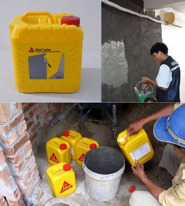 Chống thấm ngược tường trong nhà bằng Sika hiệu quả