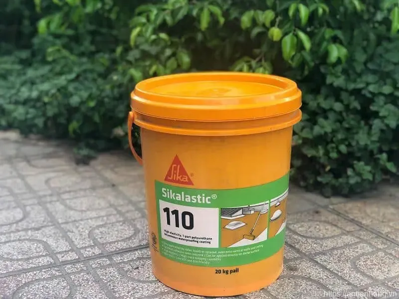 Chống thấm PU 1 thành phần Sikalastic-110 cho mái bê tông