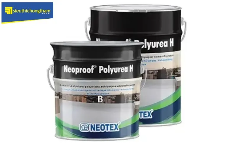 Chống thấm trần nhà bằng vật liệu Neoproof Polyurea H