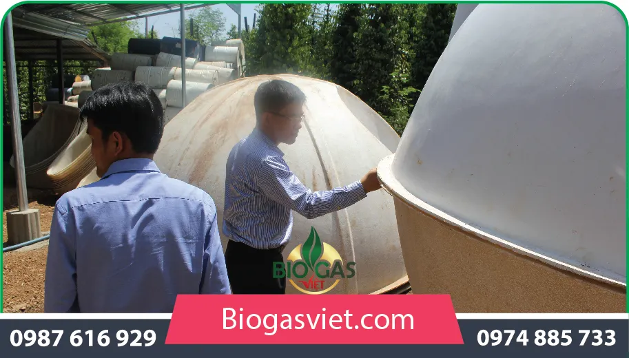 Chuyên gia tư vấn giải pháp làm hầm biogas bằng nhựa composite cho hộ gia đình và trang trại
