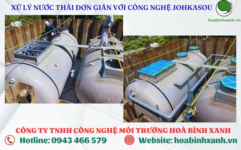 Công nghệ Johkasou trong xử lý nước thải