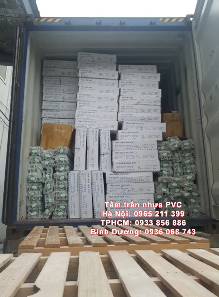 Cung cấp tấm trần thả PVC số lượng lớn cho dự án