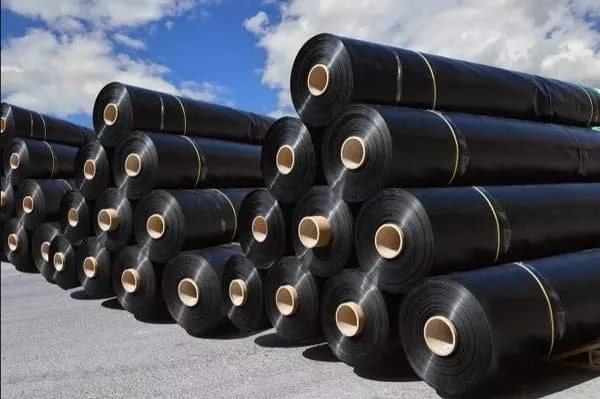 Cuộn bạt HDPE màu đen chuyên dụng cho hồ cá và các dự án địa kỹ thuật môi trường