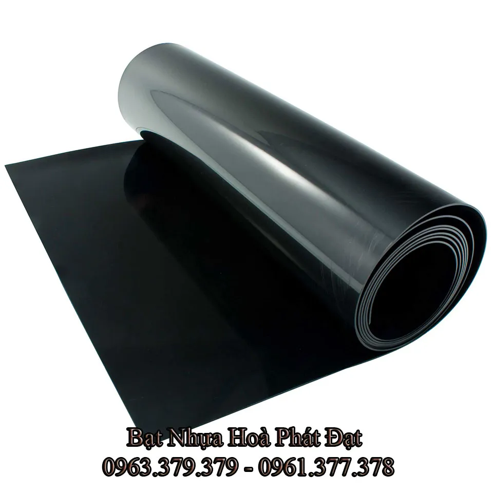 Cuộn màng bạt nhựa HDPE màu đen