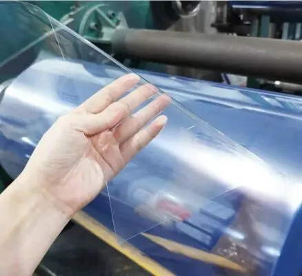 Cuộn màng nhựa PVC cứng trong suốt RVC, sẵn sàng cho các ứng dụng công nghiệp