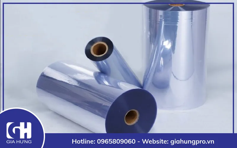Cuộn nhựa cứng PVC trong suốt dùng trong định hình bao bì
