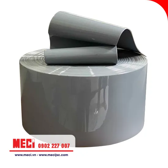 Cuộn nhựa pvc màu xám