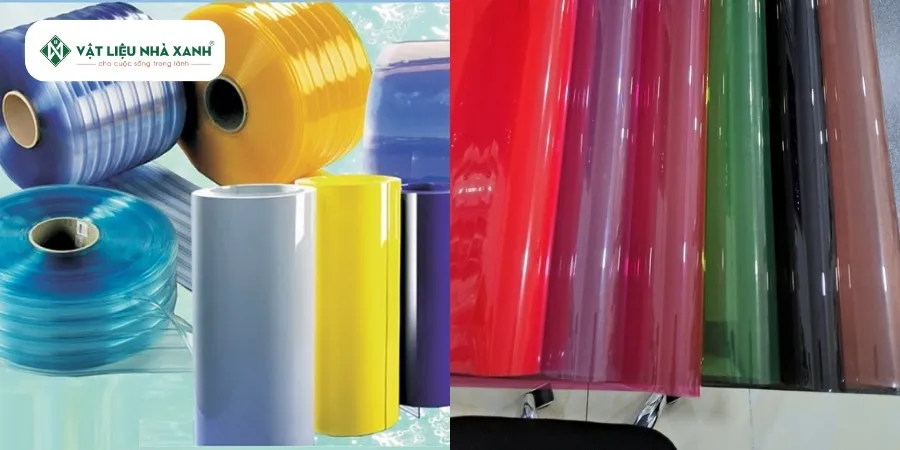 Đa dạng màu sắc và kích thước tấm nhựa phù hợp với nhiều nhu cầu sử dụng