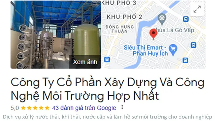 Đánh giá khách hàng về dịch vụ xử lý nước thải chuyên nghiệp