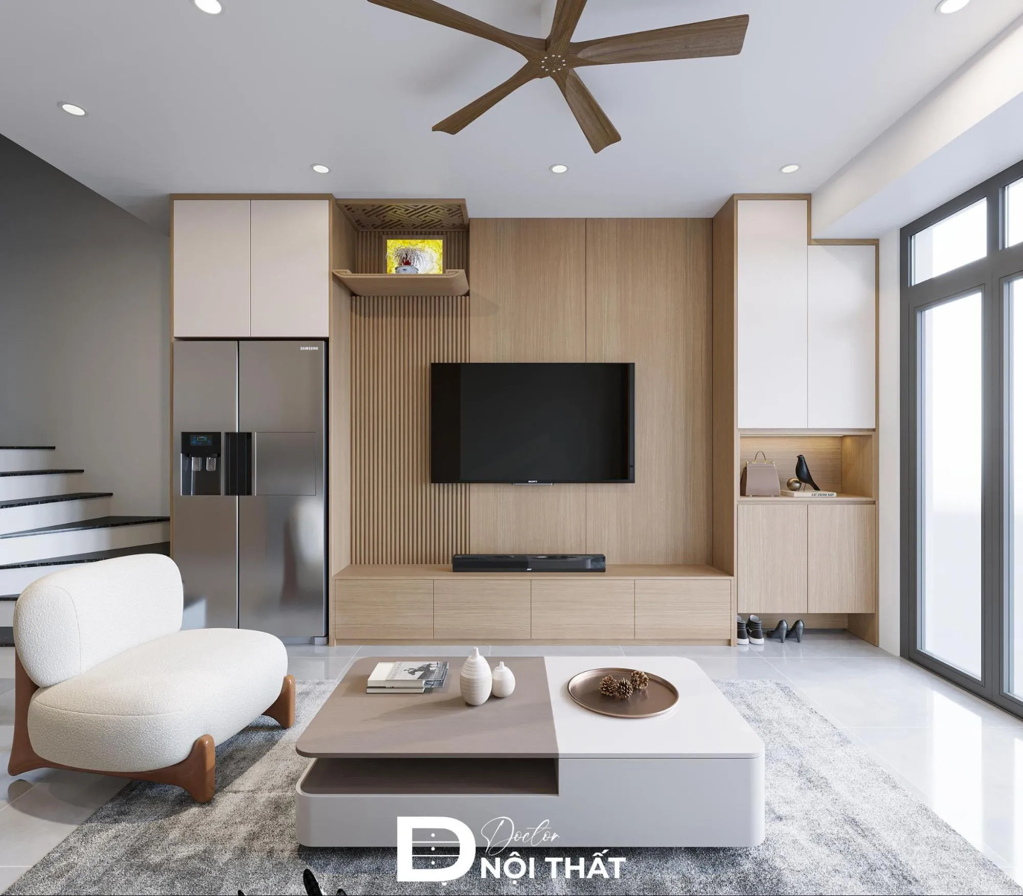 Dễ dàng vệ sinh nhựa ốp tường PVC