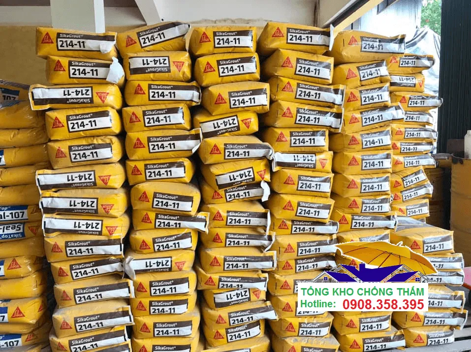 Địa chỉ để mua sản phẩm chính hãng sika grout 214-11