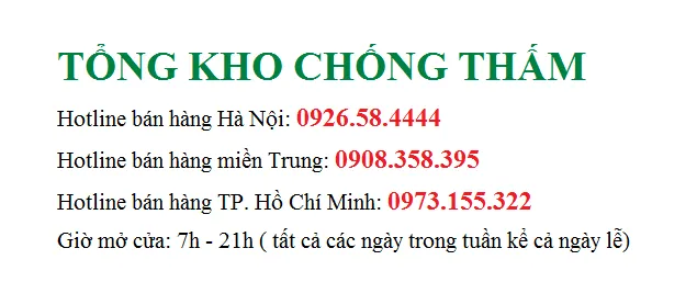 Địa chỉ uy tín phân phối chất chống thấm Kova CT-14 chính hãng